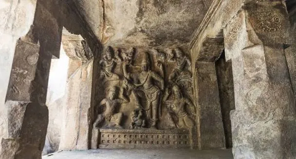 Pallava Cave Temples - view 1