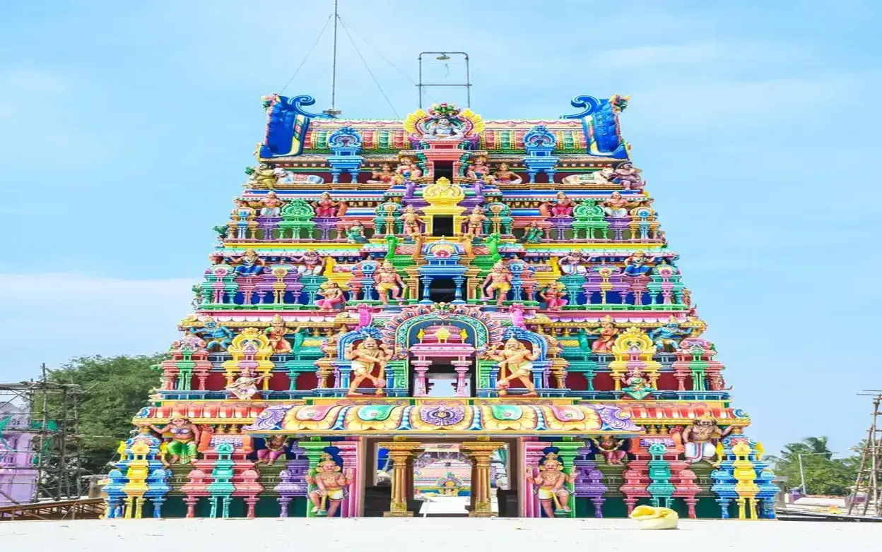 Vayalur Murugan Temple - view 2